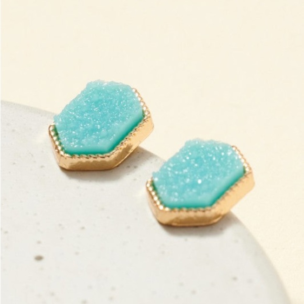 Mountain Sparkle Stud Earrings